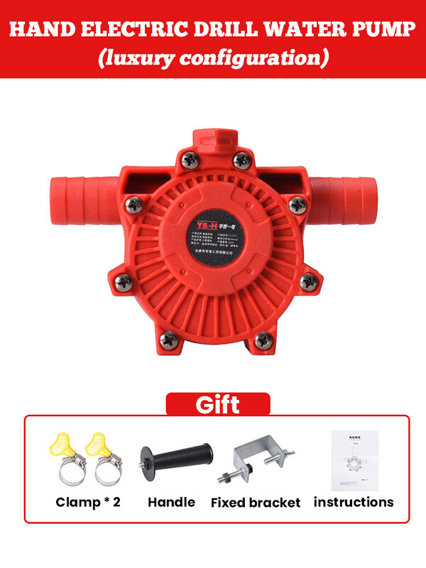 Električna bušilica Pogonska pumpa Samousisne prijenosne pumpe Uljna tekućina Pumpa za vodu Prijenosna okrugla drška Prijenosna pumpa za jednostavnu instalaciju