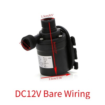 Vrtna visokotlačna pumpa 12V 800L/H motor bez četkica Potopne vodene pumpe Quick Break Joint Ultra tihe potopne pumpe