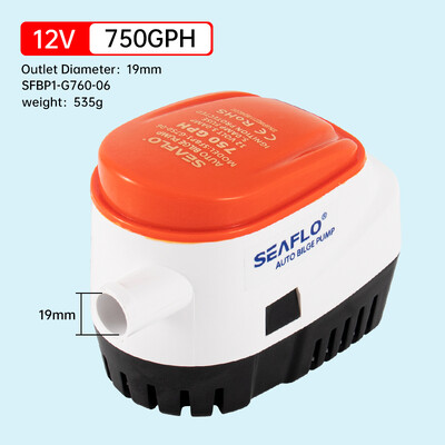 Pumpa za pomorsku vodu Mala kaljužna pumpa 12V24V Odvodnja jahte Brzi brod DC Potopna pumpa Automatska kaljužna pumpa