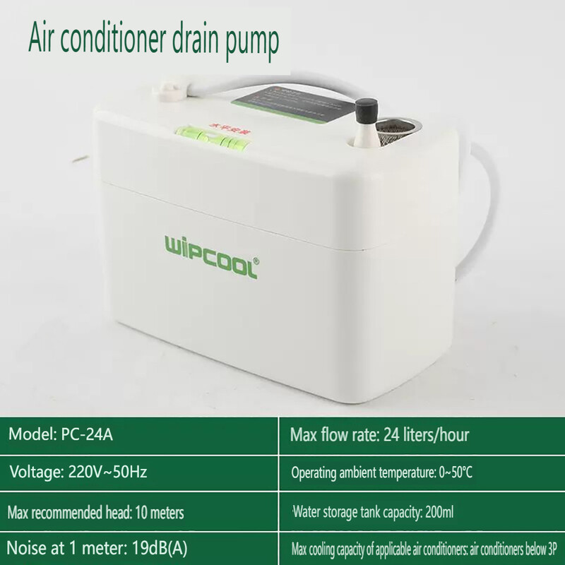 PC-24A pumpa za kondenzat 220V 24L/h automatske ultra tihe odvodne pumpe za podizanje kondenzata odvodna pumpa za 1-3P klima uređaj