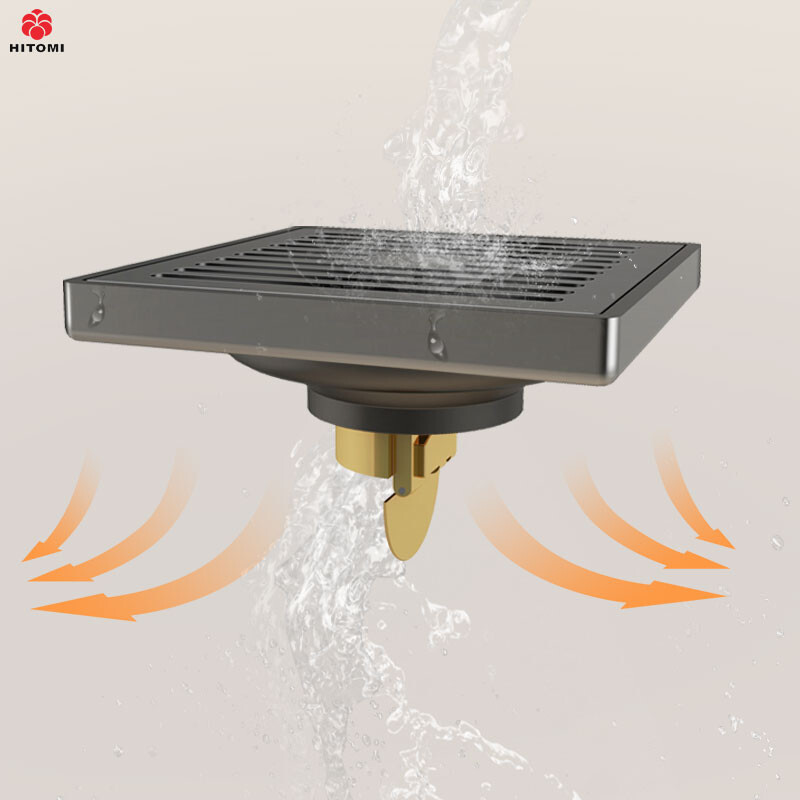 Kupaonski odvodni pribor sav bakreni podni odvod sifon za tuš odvodna cijev WC kanalizacija perilica rublja balkonska rešetka odvodna uvala