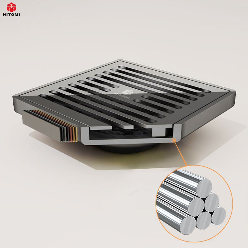 Kupaonski odvodni pribor sav bakreni podni odvod sifon za tuš odvodna cijev WC kanalizacija perilica rublja balkonska rešetka odvodna uvala