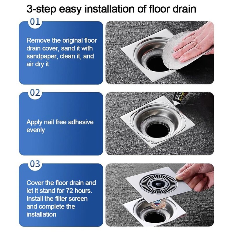 Kreativni univerzalni brzi odvod Podni odvod tuša Samozatvarajući cjedilo za sudoper protiv neugodnih mirisa Čep Poklopac za odvod WC-a Odvod tuša