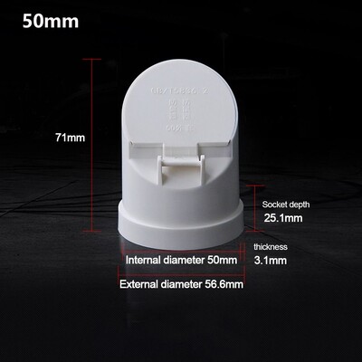 50-160 mm PVC odvodna cijev Podni odvodi Kanalizacijska cijev Veliki pomak Poklopac protiv mirisa i štakora Septička jama Ventil vanjske cijevi