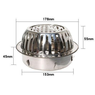 Vanjski podni odvod osigurava učinkovitu odvodnju i odvod kišnice