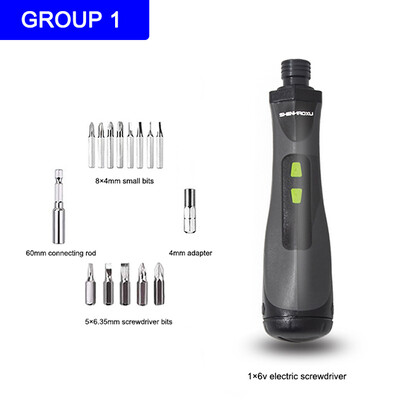 Mini juhtmeta elektriline kruvikeeraja 6 V patareitoitega puuritööriistade komplekt Metallurgia hammasrataste komplekt käsitsi ja automaatne elektritööriist