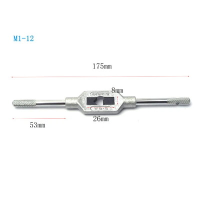 Podesivi ključ za nareznice za navojne nareznice Držač čeličnih ručnih nareznica Alati za nareznice Alati za nareznice