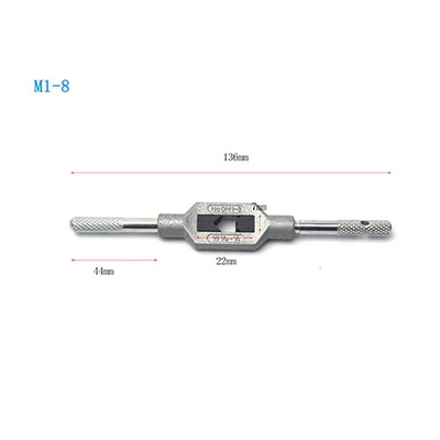 Podesivi ključ za nareznice za navojne nareznice Držač čeličnih ručnih nareznica Alati za nareznice Alati za nareznice