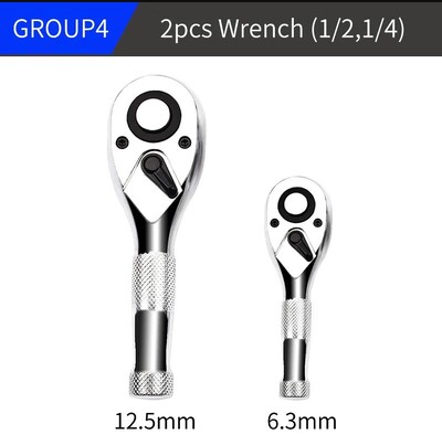 1/4 3/8 1/2-tollise ajamiga jässakas põrkmehhanismi komplekt kiirvabastuspeaga mini põrkvõti 72-hambaline nelinurkne mutrivõti