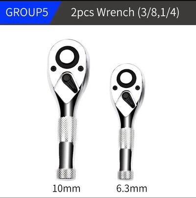 1/4 3/8 1/2-tollise ajamiga jässakas põrkmehhanismi komplekt kiirvabastuspeaga mini põrkvõti 72-hambaline nelinurkne mutrivõti