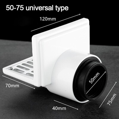 Cjedilo za odvodnu cijev Krov Bočni red Podni odvod Zamka za krhotine lišća Anti-blokiranje Balkonski drenažni poklopac Zaštita za oluk