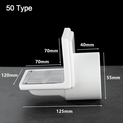 Cjedilo za odvodnu cijev Krov Bočni red Podni odvod Zamka za krhotine lišća Anti-blokiranje Balkonski drenažni poklopac Zaštita za oluk