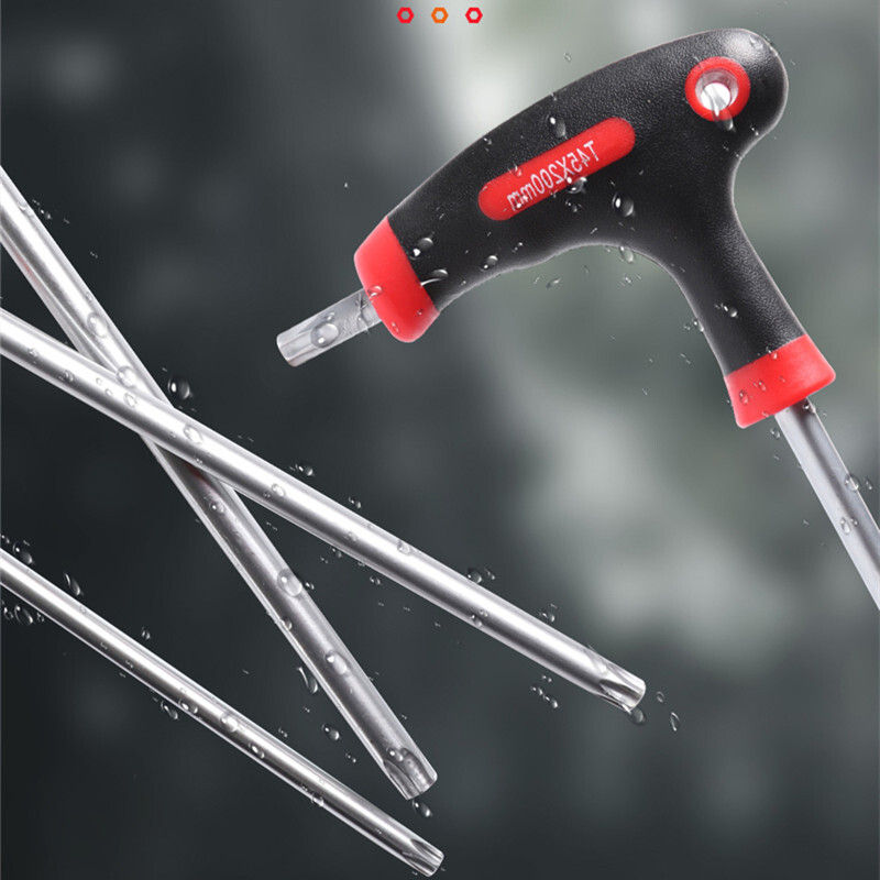 Professionaalne värvikoodiga pika kuuskantvõtme komplekt, 10-osaline kuuskantvõtmekomplekt, kergesti ligipääsetav raskesti ligipääsetavates kohtades, sisaldab hoiukarpi