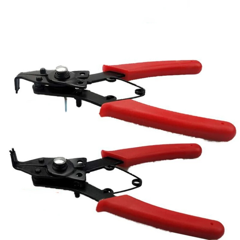 4 in 1 rõngastangid, komplekt Snap Ring Tangid Multi Crimp Eemaldatav tangipea Kinnitusrõngas Tangid Käsitööriistad