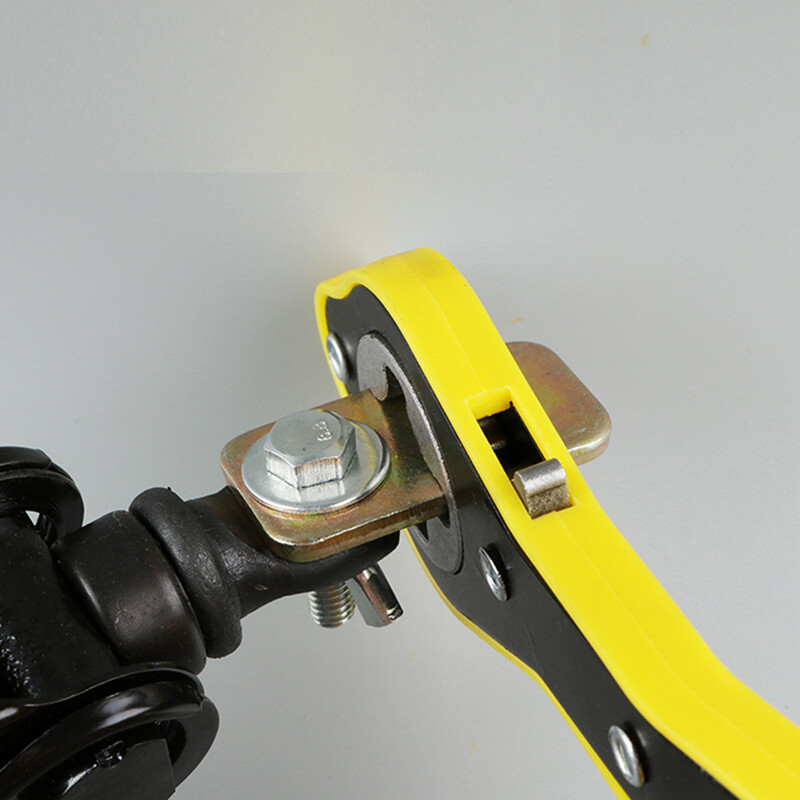 Automobilski škarasti ključ s čegrtaljkom Alat za popravak ručke za kotače u garaži
