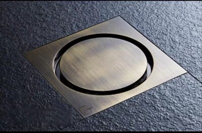 Nevidljivi kupaonski podni odvod Filter Drenaža Anti-mirisni tuš Odvod Cjedilo Kupaonski pribor Kvadratni podni odvod