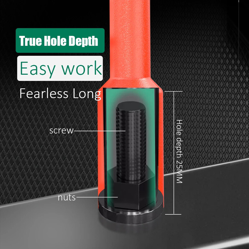 1 bucată LAOA VDE cheie tubulară în formă de T CR-V 4-14mm cheie hexagonală 58HRC șurubelniță hexagonală izolată cheie tubulară