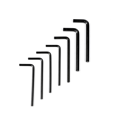 NINDEJIN 2-20tk L-kujuline kuuskant kuuskantvõti kuuskantvõti 0,9mm 1,5mm 2mm 2,5mm 3mm 4mm 5mm 6mm 8mm süsinikterasest kuuskantvõti