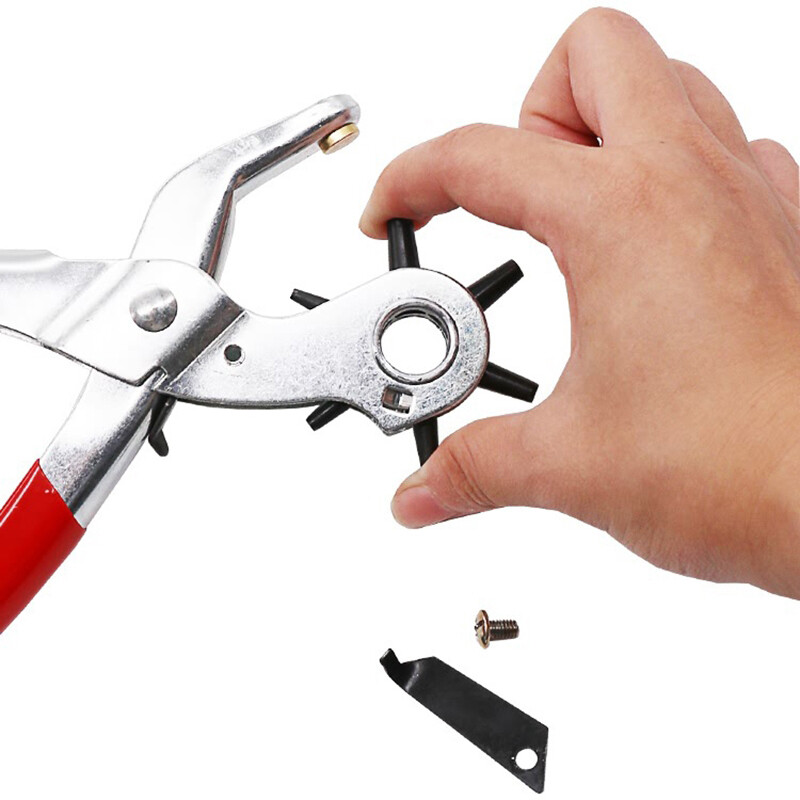 Multifunktsionaalsed punch tangid ümmarguse auguga ovaalne auk