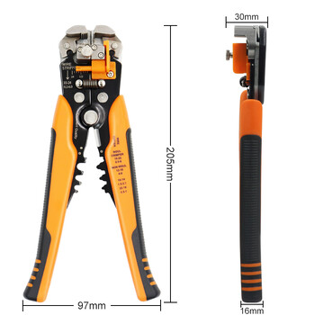 Crimper Cable Cutter Automatic Wire Stripper Multifunctional stripping Tools Πένσα πτύχωσης Ακροδέκτης 0,2-6,0mm2 εργαλείο