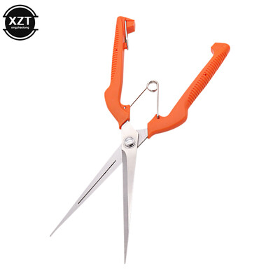 Suures suuruses puuviljakorjamise käärid roostevabast terasest aiatööriistad käärid puuviljakorjamiseks Puuviljade harvendamiseks oksakäärid Käsitööriistad