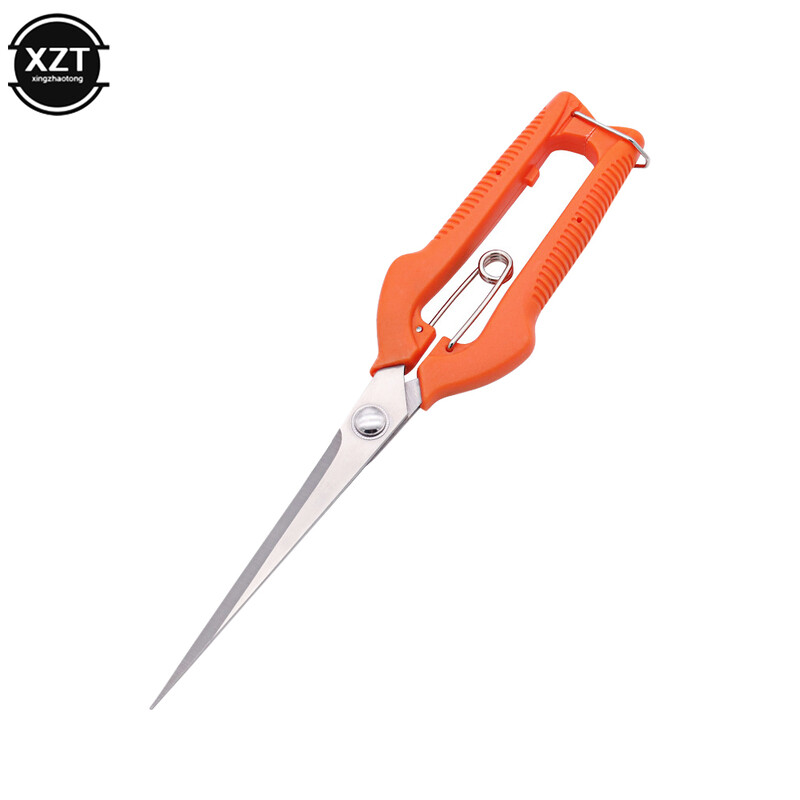 Suures suuruses puuviljakorjamise käärid roostevabast terasest aiatööriistad käärid puuviljakorjamiseks Puuviljade harvendamiseks oksakäärid Käsitööriistad