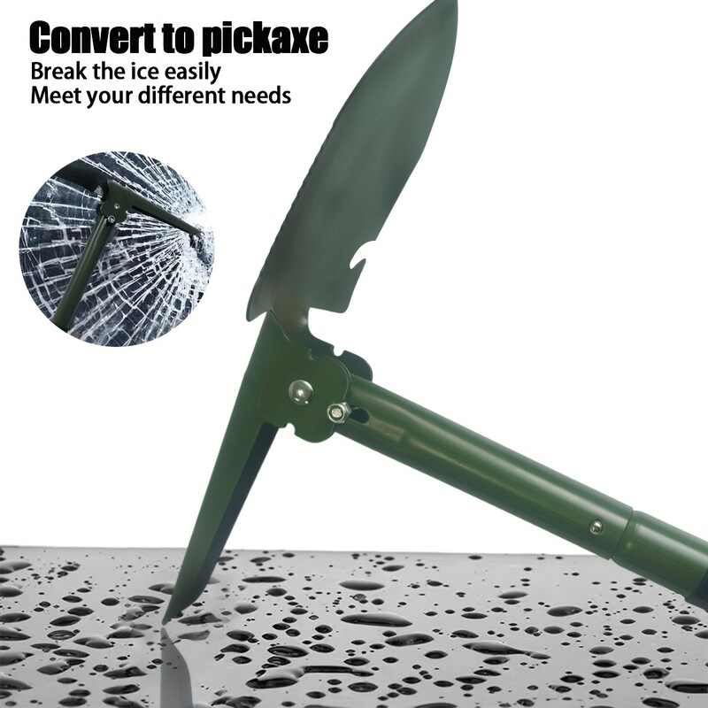 1PC Lopata Militara Lopata Inginer Lopata Militara Plianta Multifunctionala In aer liber Vehicul Vehicul Lopata de pescuit de camping Târnăcoapă