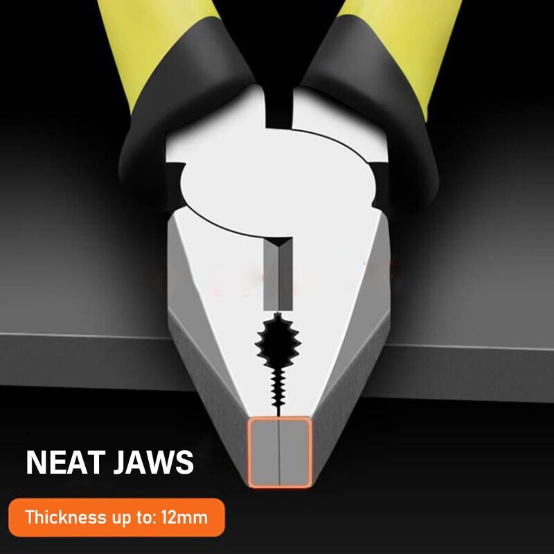 6-tollised traaditangid Teravad, suure avaga eemaldamistangid Tööstusliku kvaliteediga Tööjõudu säästvad majapidamises kasutatavad elektriku tangid