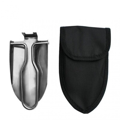 Kaasaskantav mini aialabidas Väike roostevabast terasest kokkupandav labidas välitingimustes kasutatavad inseneri labidad matkamiseks mõeldud matkariistad