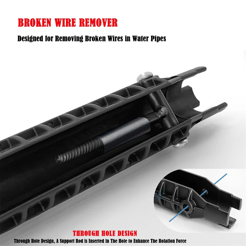 8 în 1 cheie pentru canalizare chiuvetă robinet instrumente pentru instalații sanitare cheie 8 în 1 multifuncțională engleză pentru reparații cheie pentru instalații sanitare instrumente