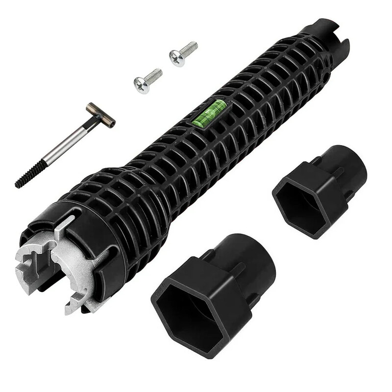 8 în 1 cheie pentru canalizare chiuvetă robinet instrumente pentru instalații sanitare cheie 8 în 1 multifuncțională engleză pentru reparații cheie pentru instalații sanitare instrumente