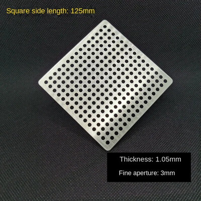 Podni odvodi od nehrđajućeg čelika Mreža Poklopac Kvadratna rupa za odvod tuša Filter Čep za hvatanje dlačica za kuhinjske kupaonice Hardverski dijelovi