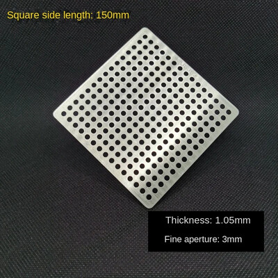 Podni odvodi od nehrđajućeg čelika Mreža Poklopac Kvadratna rupa za odvod tuša Filter Čep za hvatanje dlačica za kuhinjske kupaonice Hardverski dijelovi