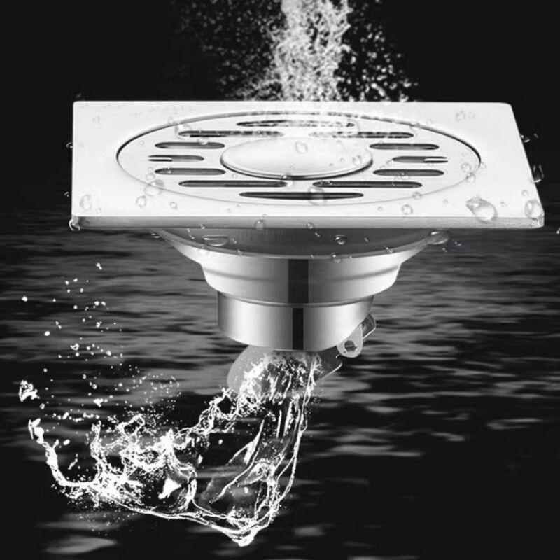 Podni odvodi od nehrđajućeg čelika Odvod protiv mirisa Tuš Cjedilo Poklopac Perilica rublja Propuštanje u zemlju Kuhinja Kupaonica Oprema