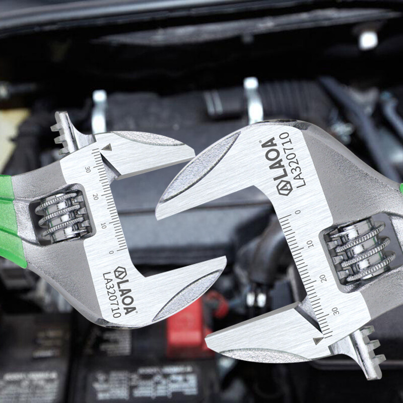 LAOA veliki otvoreni podesivi ključ, lagani viljuškasti ključ Alati Alat za održavanje kućanstva "