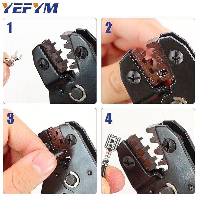 Za TAB 2.8/4.8/6.3 auto terminale SN-48B kliješta za stezanje 0.5-2.5mm2/23-13AWG visoke preciznosti čeljusne žice električni ručni alati