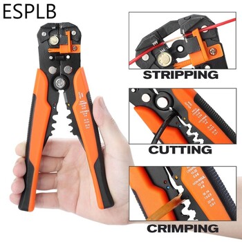 ESPLB Wire Stripper Αυτορυθμιζόμενο κόφτη καλωδίων Crimper Αυτόματο εργαλείο απογύμνωσης καλωδίων Εργαλείο κοπής πένσας για τη βιομηχανία