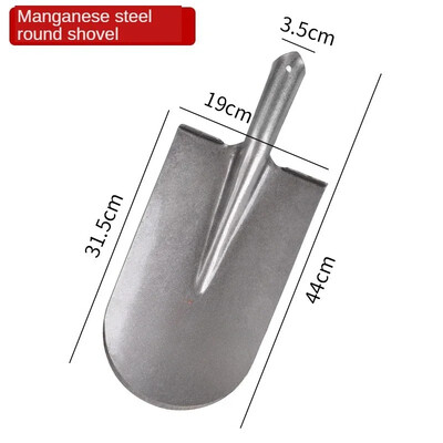 Ilgagalvis kastuvas be medinės rankenos, tik smaili galvutė, žemės ūkio siauras kastuvas, plieninis žemės kastuvas, medžių kasimo kastuvas