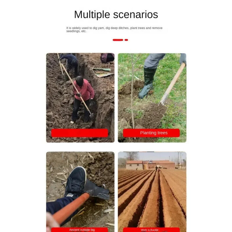 Ilgagalvis kastuvas be medinės rankenos, tik smaili galvutė, žemės ūkio siauras kastuvas, plieninis žemės kastuvas, medžių kasimo kastuvas