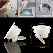 2 komada jednosmjernog ventila Jezgra podnog odvoda Čep protiv neugodnih mirisa Kontrola štetočina Odvod za tuš Odvod Cjedilo Brtva Poklopac Kupaonski pribor