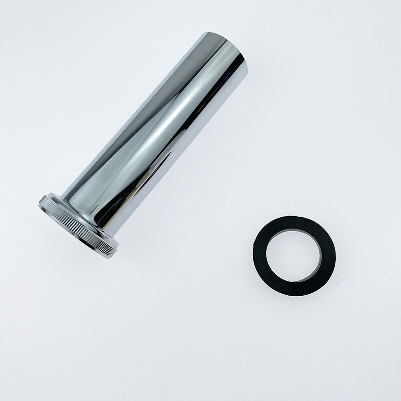 1PC Odvodno crijevo za umivaonik Nehrđajući čelik Krom Dužina 12,5/15/30 cm Navoj filtra za kupaonski sudoper G 1-1/4'