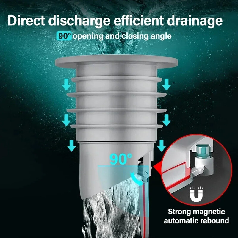 Silikonski odvodi Kanalizacijska cijev Brtveni prsten Čep za vodu Podni odvod Kanalizacijska brtva protiv neugodnih mirisa Čep Odvod za tuš Kupaonski pribor
