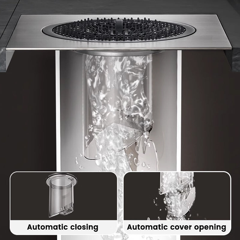 Cjedilo za podni odvod od nehrđajućeg čelika 304 protiv neugodnih mirisa Cjedilo za kuhinjski sudoper Cjedilo za čep za kanalizaciju Hvatač za kosu Kupaonski pribor