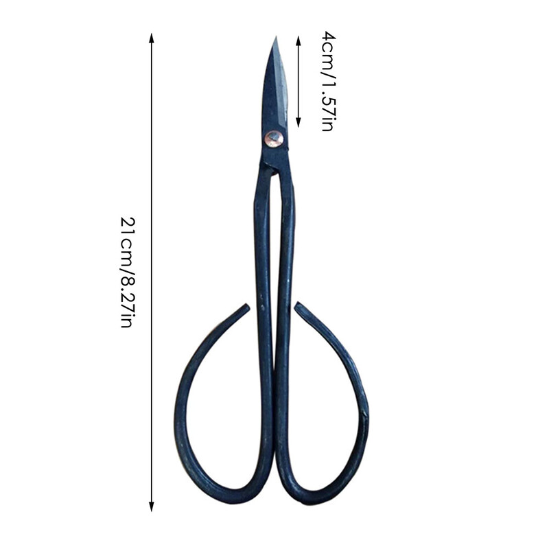 21 cm algaja bonsai tööriist pika varrega käärid aiandustaime oksakäärid aia pügamistööriistad bonsai käärid tõrjuda saatmine