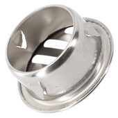 Balkonski odvodni krov od nehrđajućeg čelika Okrugli podni odvodni poklopac Poklopac kišne cijevi Vrt Vanjski krov protiv blokiranja Podno cjedilo