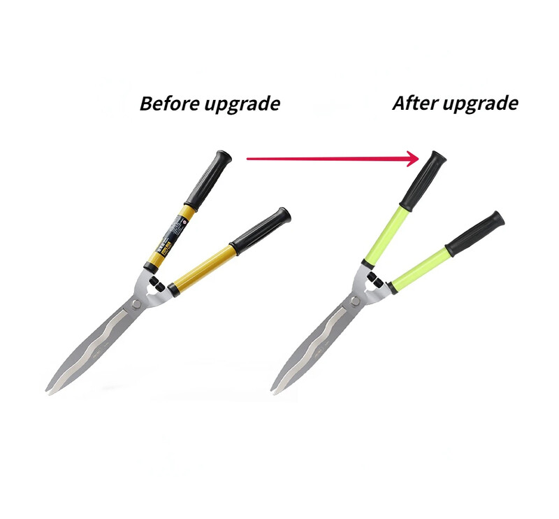 1 tk 8/21-tollised aiahekikäärid, kõrge süsinikusisaldusega terasest käärid, rohelise käepidemega disainiga oksakäärid viljapuude okstele Bonsai