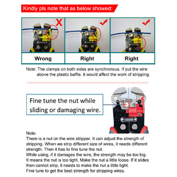 Πολυλειτουργικό απογυμνωτή καλωδίων Ηλεκτρολόγος Πένσα απογυμνωτή καλωδίων Αυτόματο ρυθμιζόμενο εργαλείο περιστροφής απογύμνωσης καλωδίων