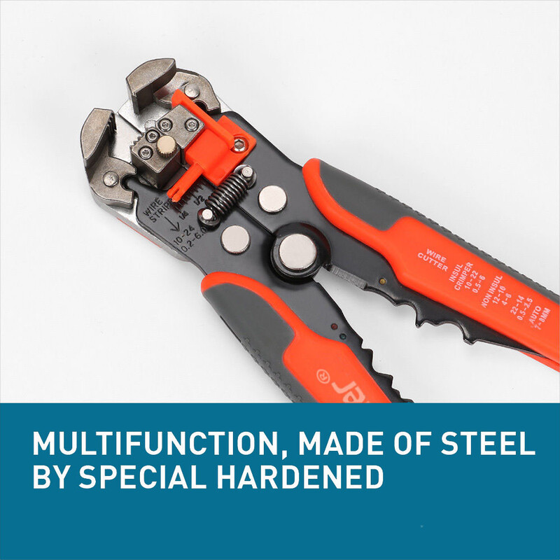 Višenamjenski alat za skidanje žice, električar, kliješta za skidanje kabela, automatski podesivi alat za uvijanje skidanja izolacije