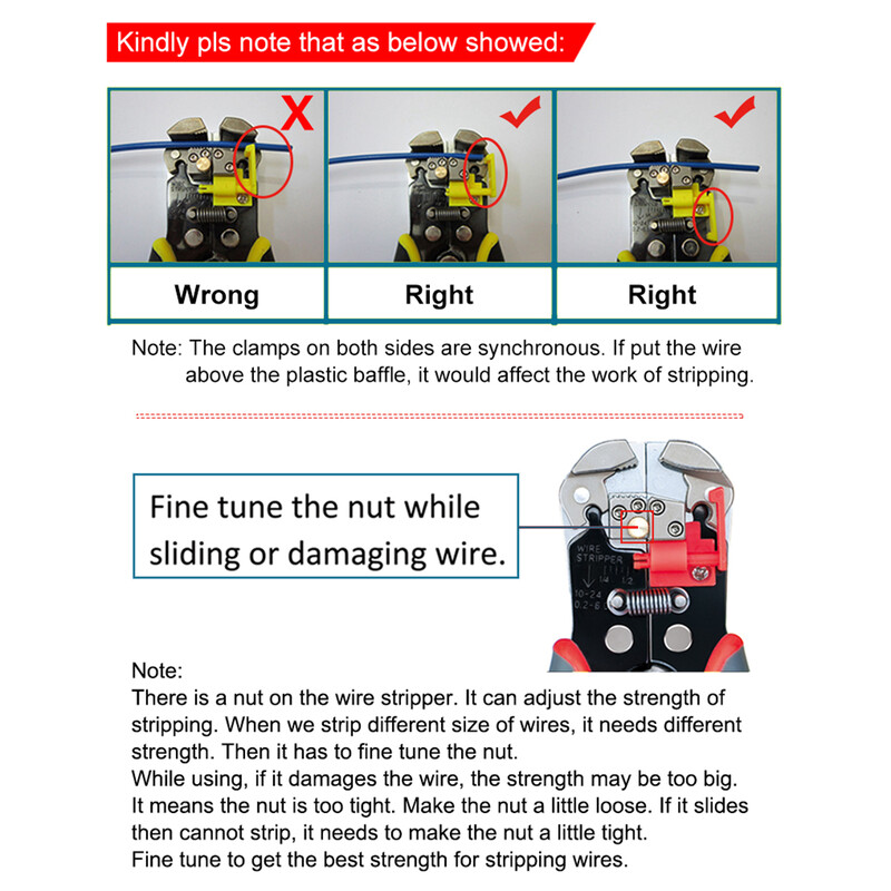 Višenamjenski alat za skidanje žice, električar, kliješta za skidanje kabela, automatski podesivi alat za uvijanje skidanja izolacije