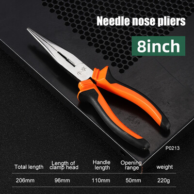 1/3 vnt Vielos pjaustytuvai Daugiafunkcinės replės Rinkiniai Rankiniai įrankiai Įstrižainė pjovimo adata Nosies replės Profesionalūs elektriko žnyplės